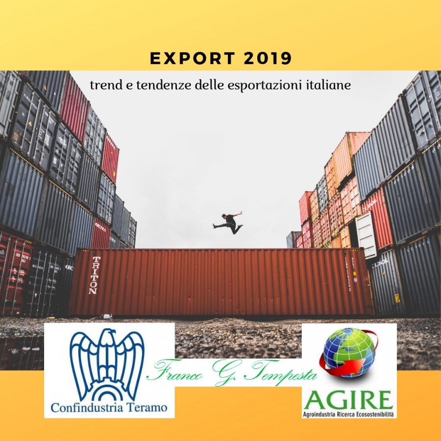 Export 2019: trend e tendenze delle esportazioni italiane